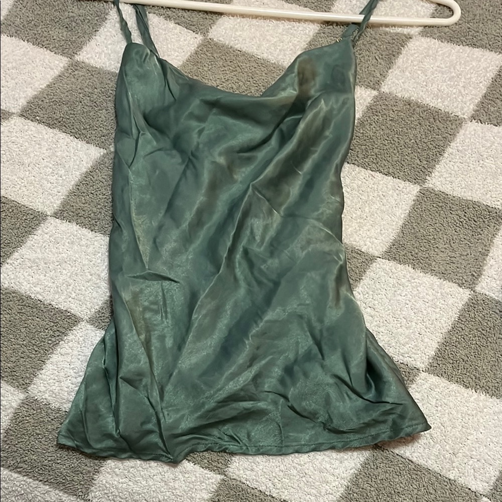 Elegant Green Women's Top